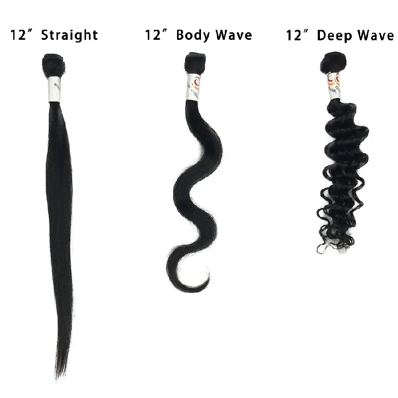 Child - friendly braided wigs with a soft and gentle feel8A Malaysian Sample Kit