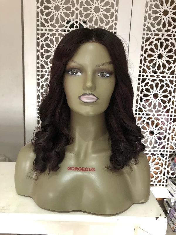 Adjustable - cap human - hair wig for a comfortable fit99J VIETNAMESE BOUNCY CURL HUMAN HAIR WIG