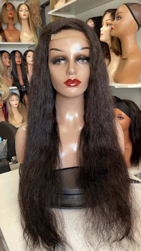 Brazilian - human - hair wig with a full and voluminous lookConstance