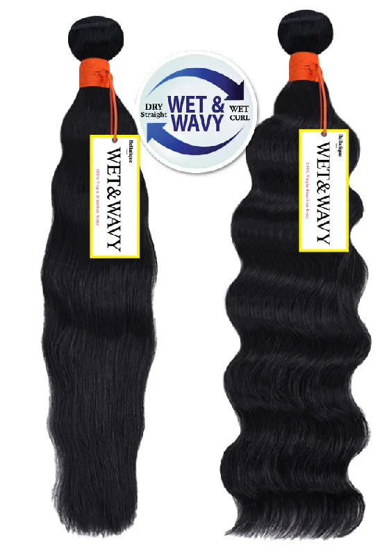 Human hair braided wigs for a luxurious feelBELLATIQUE-WET&WAVY LOOSE WAVE