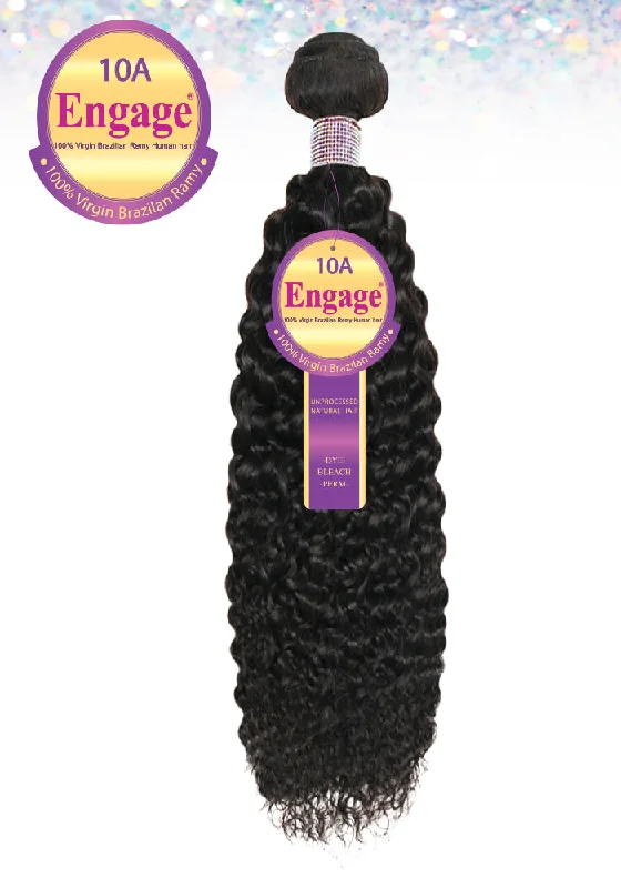 Heat - resistant braided wigs for styling flexibilityENGAGE-BOHEMIAN CURL 100%  VIRGIN BRAZILIAN REMY HUMAN HAIR