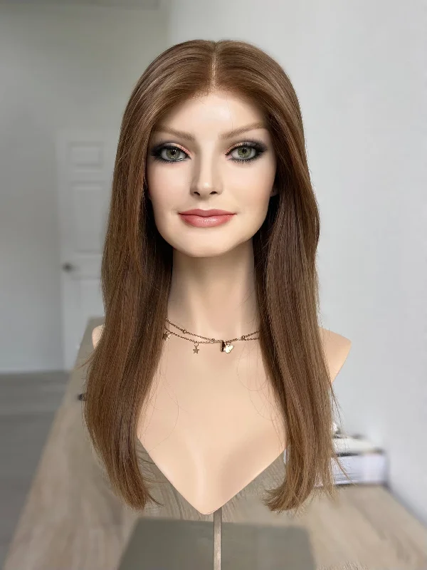 Bob wig with auburn highlights for a warm and vibrant appearanceDejaco Fine Collection Lace Top Wig, "Sammi" (R2166)