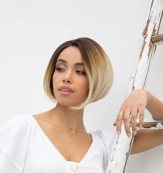 Short - bob wig for a super - sleek and minimalist styleFabulous Wig by Rene of Paris | The Orchid Collection