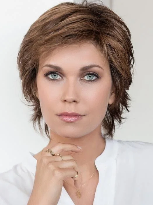 Bob wig with a blunt cut for a modern and edgy styleFame Synthetic Wig by Ellen Wille