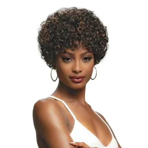 Virgin - human - hair wig with a natural - looking texture for a luxurious feelJanet Collection Virgin Human Hair Wig Lavish Darcie