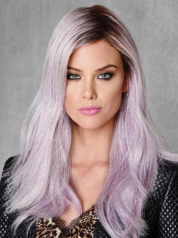 Bob wig with a blunt cut for a modern and edgy styleLilac Frost Wig by Hairdo | Heat Friendly Synthetic (Traditional Cap)