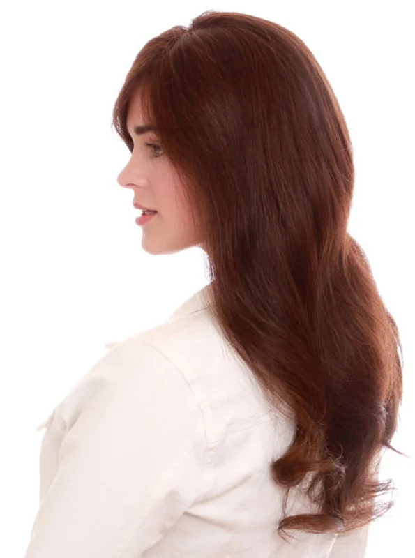 Human - hair wig with a wispy fringe for a soft and feminine lookLolita - Human Hair Wig