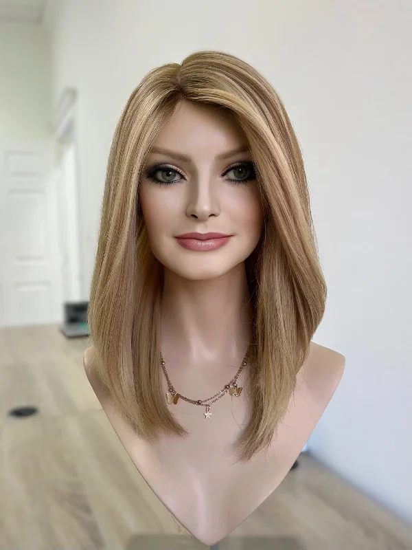 Layered bob wig to add volume and dimensionMcKenna Wig, "Blonde - W08" (R2230) - TAKE AN ADDITIONAL 10% OFF WITH CODE LASTDAY10 - FINAL SALE