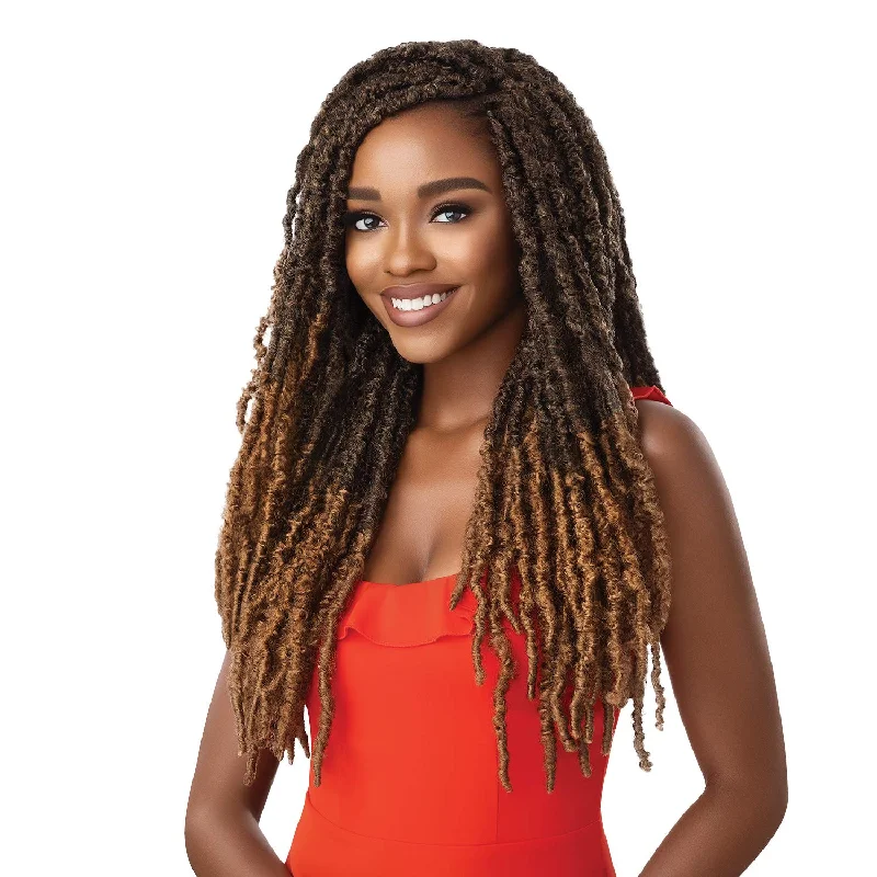 Braided wigs with a water - wave texture for a unique lookOutre Crochet Braids X-Pression Twisted Up 2X Bonita Temptation Locs 20"