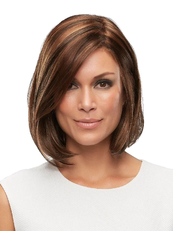 Short - bob wig for a super - sleek and minimalist stylePetite Cameron Wig by Jon Renau | Synthetic (Lace Front 100% Hand Tied Mono Top)