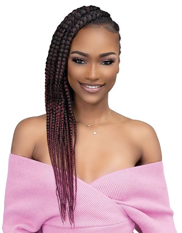 Box braided wigs with jumbo size for a bold lookPre-stretched braid 4Pcs 36" Essential Braiding Hair By Janet Collection