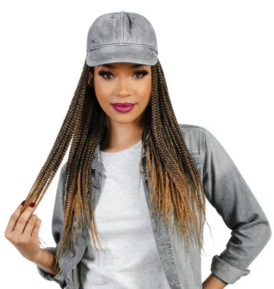 Braided wigs with a pre - plucked hairline for a natural lookRastAfri Clip-in Braid CACI - 20"