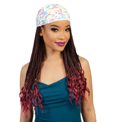 Braided wigs with a side - part for a flattering lookRastAfri Clip-in Braid STARR - 20"