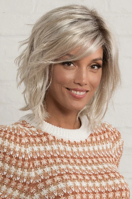 Layered bob wig to add volume and dimensionSale - Estetica Wigs - Mellow - Color: CHROMERT1B