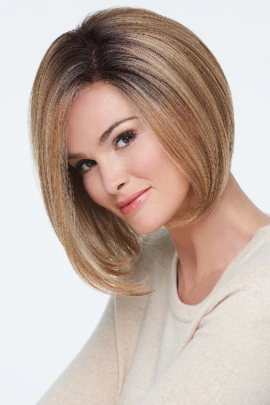 Bob wig with a pixie - inspired cut for a bold and stylish choiceSale - Raquel Welch Wigs - Own The Runway - Color: Shaded Wheat (RL14/22SS)