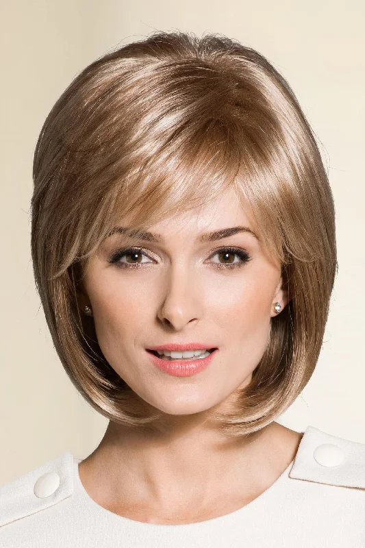 Bob wig with a pre - plucked hairline for a more natural lookSale - Rene of Paris Wigs - Cameron #2362 - Color: Sugar Cane