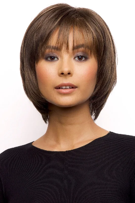 Bob wig with a pixie - inspired cut for a bold and stylish choiceSale - Rene of Paris Wigs - Jude (#2407) - Color: Bronze Hazelnut-R