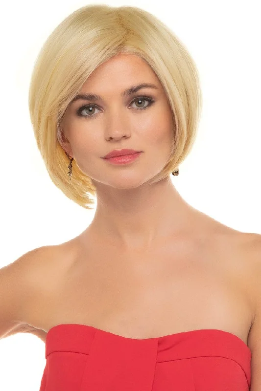 Short - bob wig for a super - sleek and minimalist styleSale - TressAllure Wigs - Charlie (F1705) - Color: Sugar Brulee