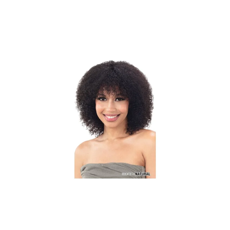 Virgin - human - hair wig with a natural - looking texture for a luxurious feelSHAKE AND GO  WET & WAVY WIG - WAKIKI