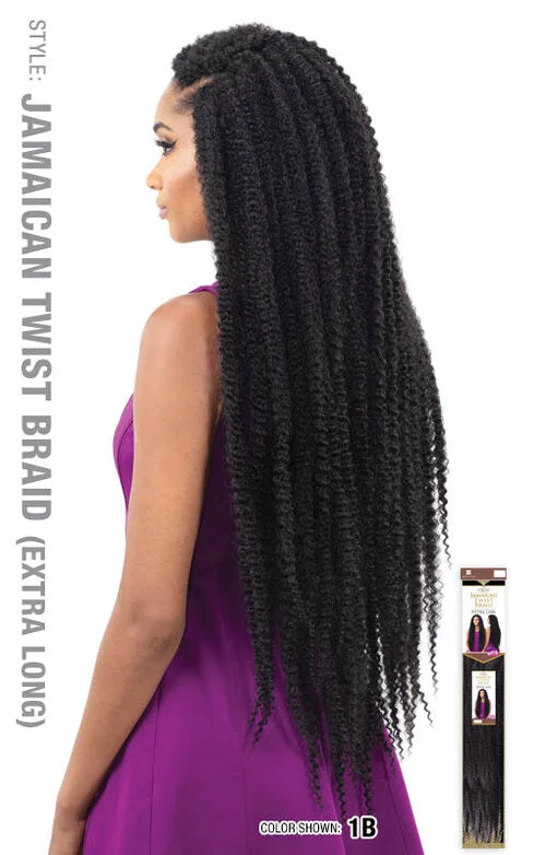 Micro braided wigs for a delicate and intricate styleSHAKE N GO EQUAL JAMAICAN TWIST BRAID EXTRA LONG