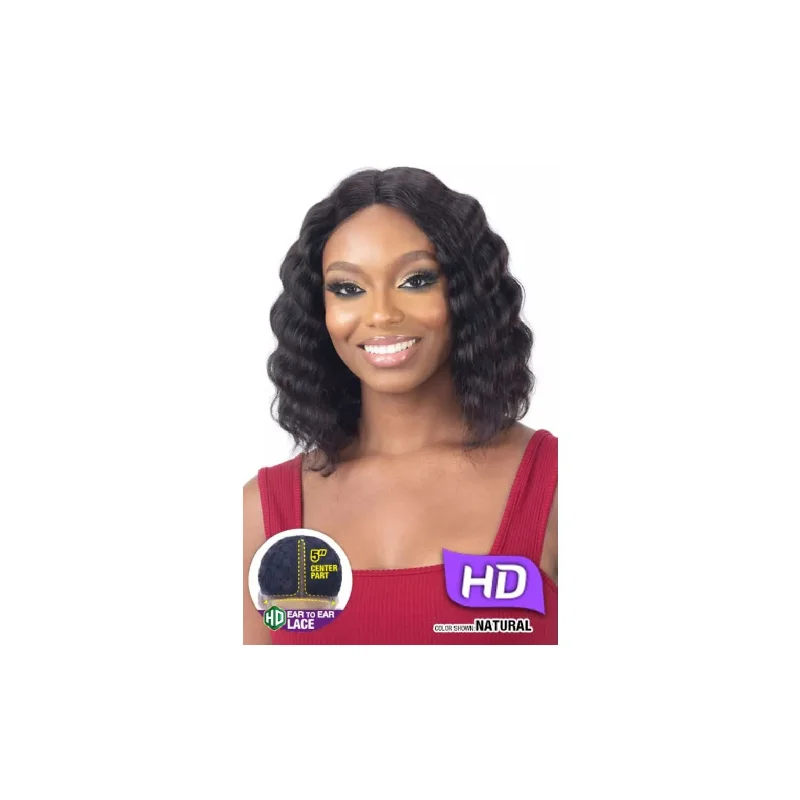 Human - hair wig with a pre - plucked hairline for a more natural lookSHAKE N GO NAKED PREMIUM  HD LACE FRONT WIG - ARDEN