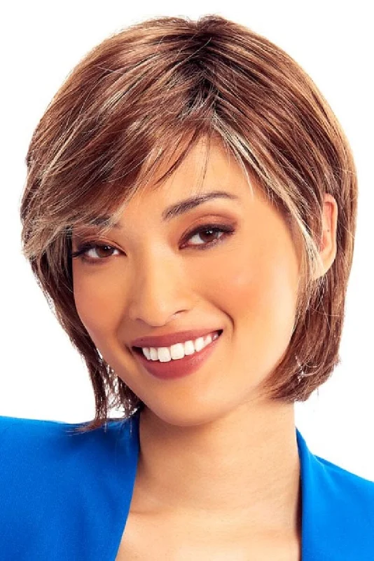 Bob wig with a blunt cut for a modern and edgy styleTressAllure Wigs - Shay (F1706)