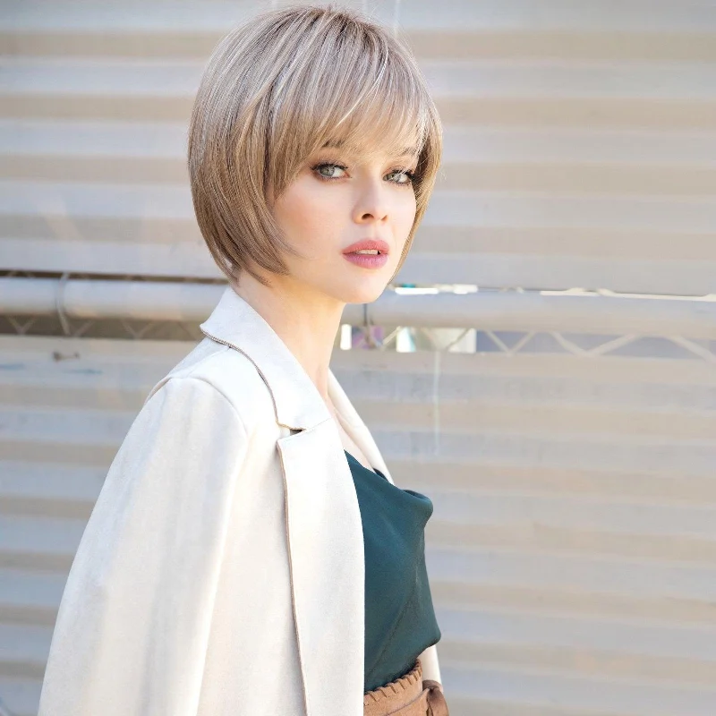 Synthetic bob wig with a natural - looking textureAudrey Wig by Rene of Paris | Synthetic (Traditional Cap) | Clearance Sale