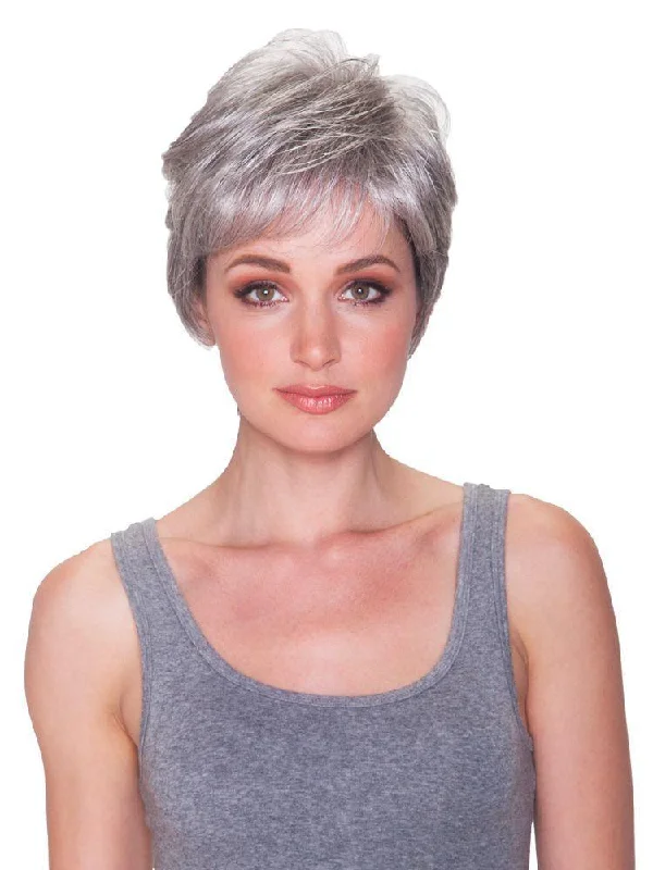 Bob wig with a curly fringe for a playful and youthful vibeLiza Wig by Belle Tress | Synthetic (Open Cap) | Clearance Sale