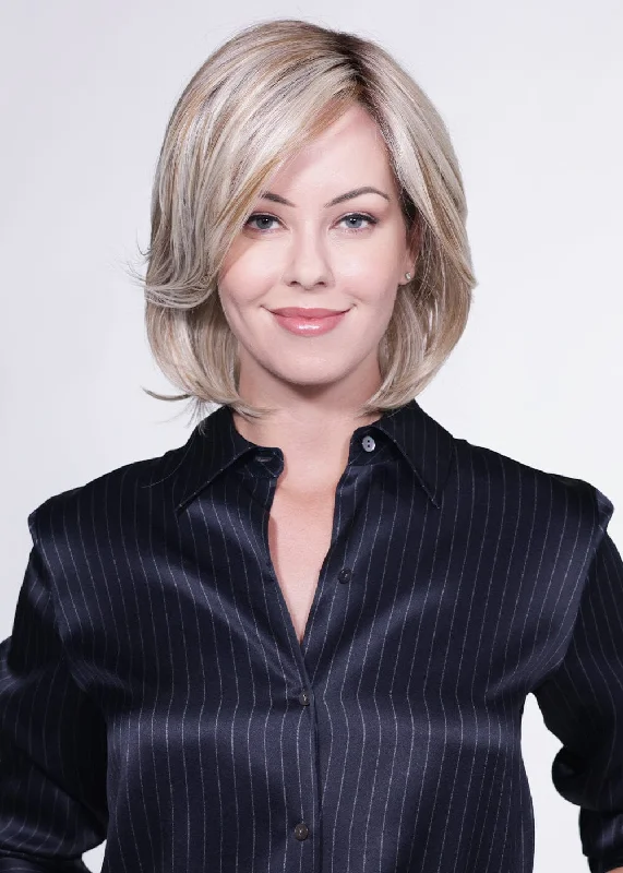 Synthetic bob wig with a natural - looking textureMcQueen Wig by Belle Tress | Lux Collection